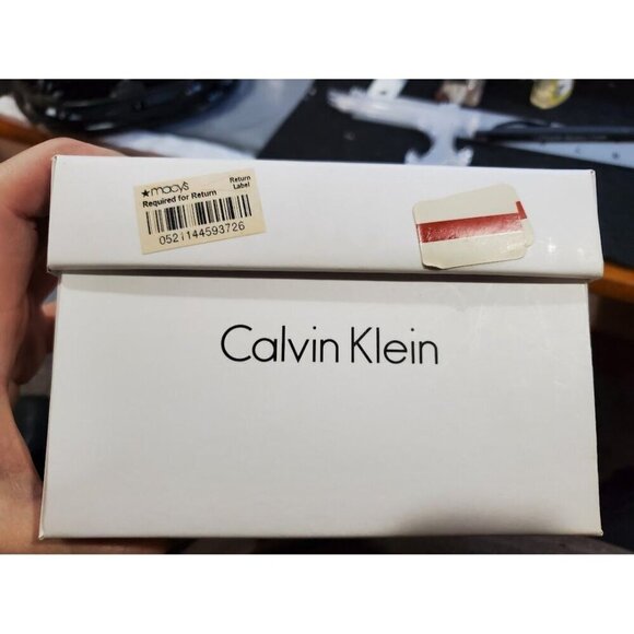 Calvin Klein NIB Women's Maxee Textured Suede Slinky Ballet Flats - Picture 2 of 7